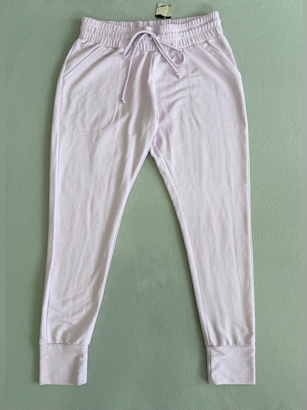 ✅ Free People Movement Jogger Pants Medium Lilac High Waist Pockets Stretch